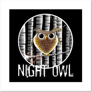 Night Owl Posters and Art